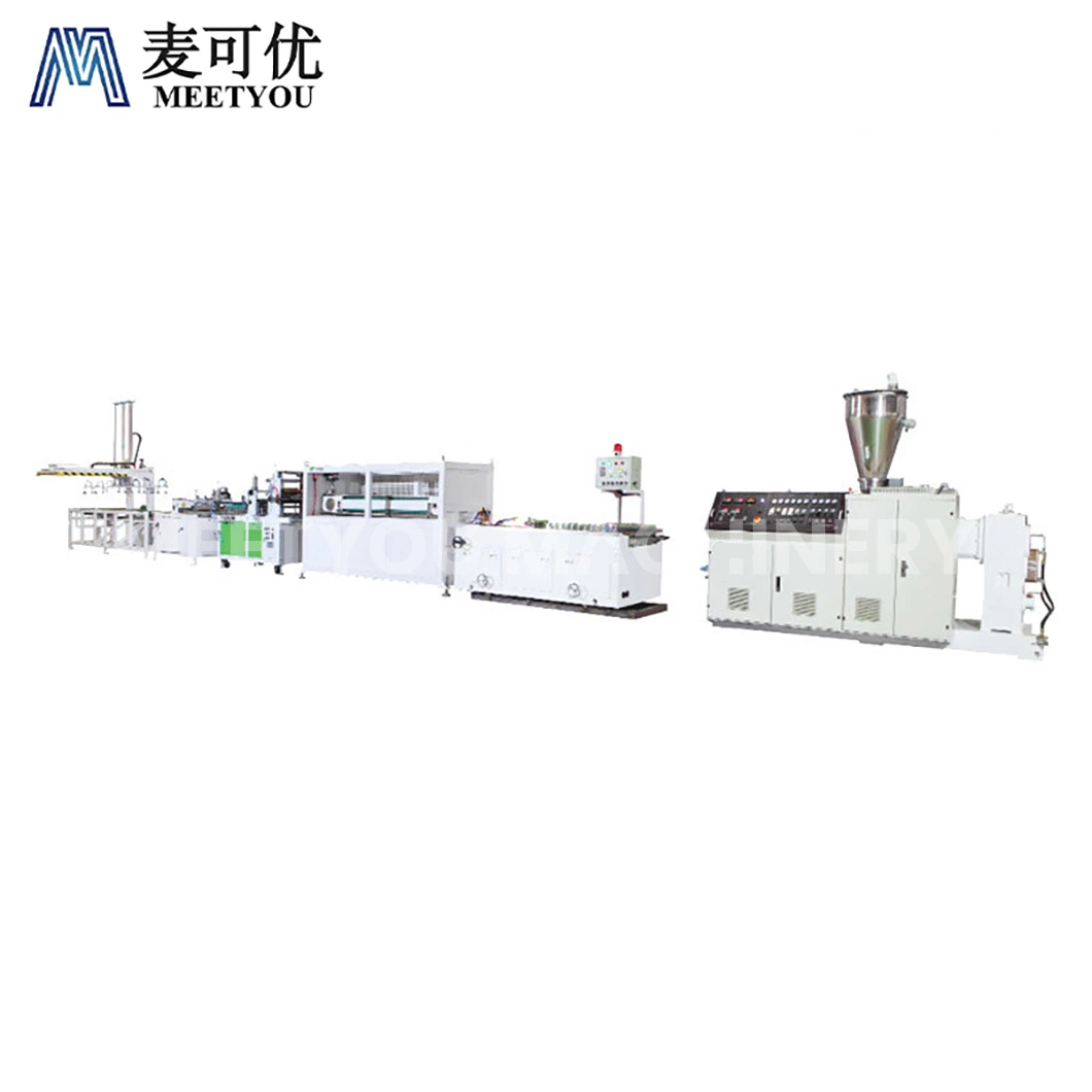 Meetyou Machinery PVC PE ABS Pet Plastic Composite Panels Production Line Suppliers Carbon Fiber ABS Plastic Sheet Production Line China PVC Profile Machine