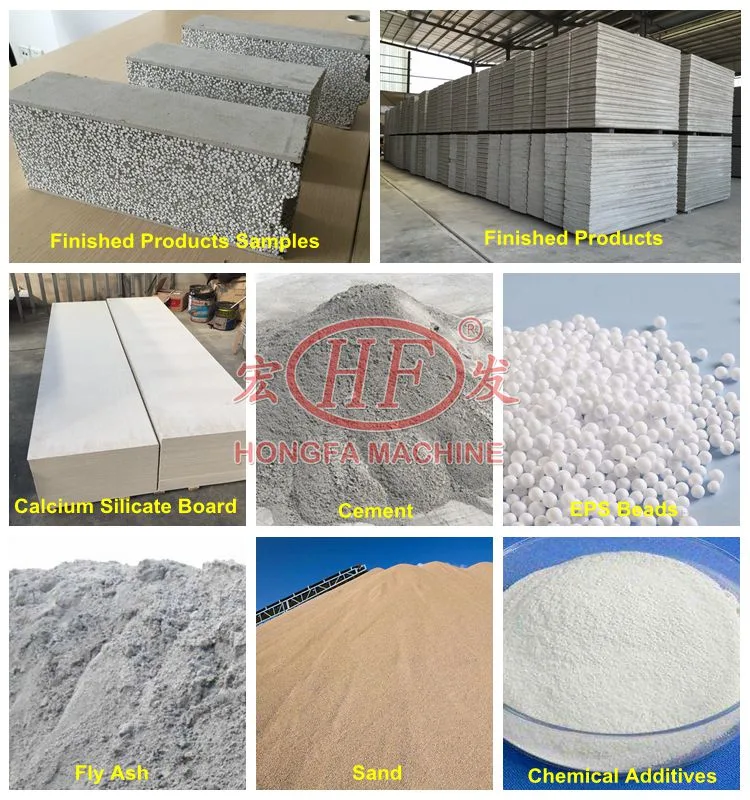 Light Composite Wallboard Making Machine Styrofoam EPS Wall Board Production Line Cement-Base Panel Molding Machine in Ethiopia